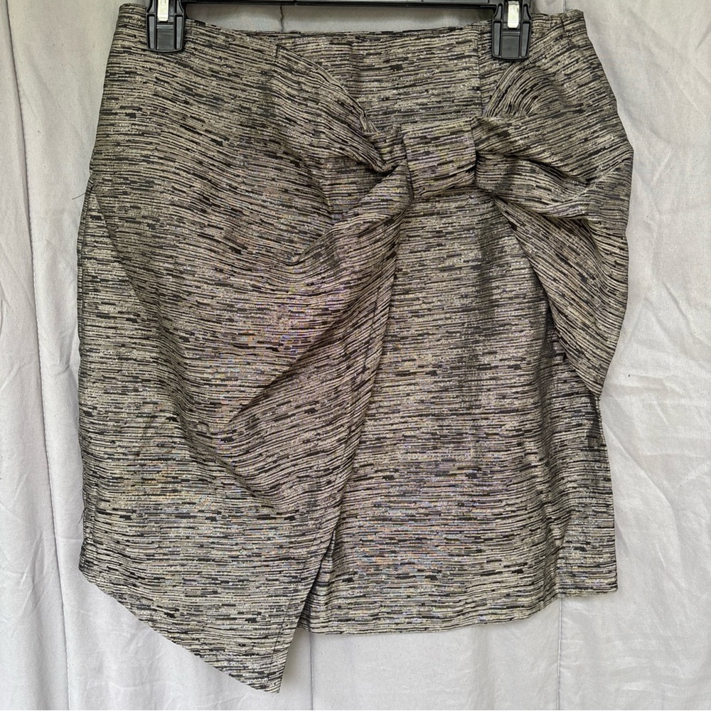 Ya Los Angeles Gray Asymmetrical Pencil Skirt